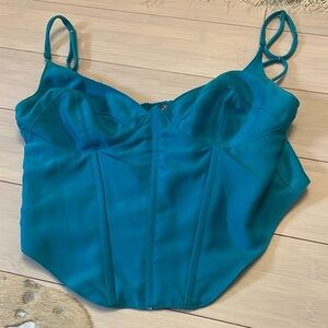 Blue Corset Size M